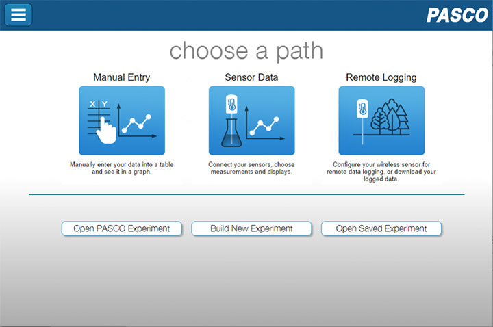 SPARKvue Landing Page Example
