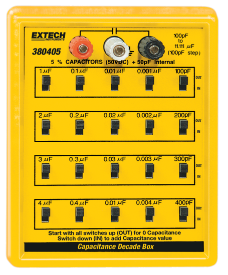 Decade Capacitance Box.