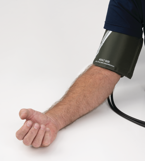 Wireless Blood Pressure Sensor with Standard Cuff