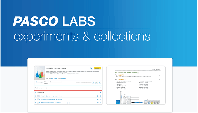 Experiment Library Screen Sample